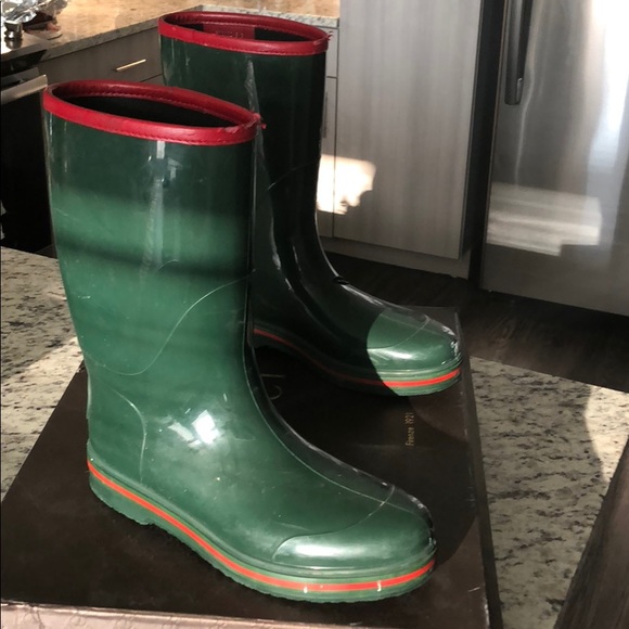 Gucci Rain Boots - Picture 1 of 3